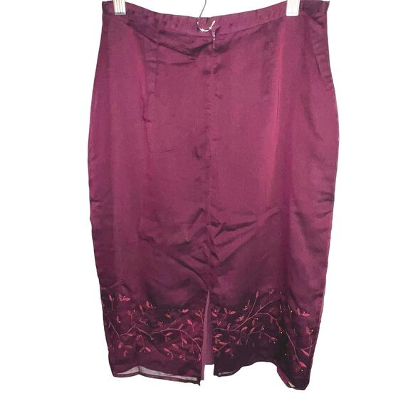 Express Vintage Juniors 3/4 Gypsy Fairy Goth Embroidered Beaded Lined iridescent - Picture 2 of 9